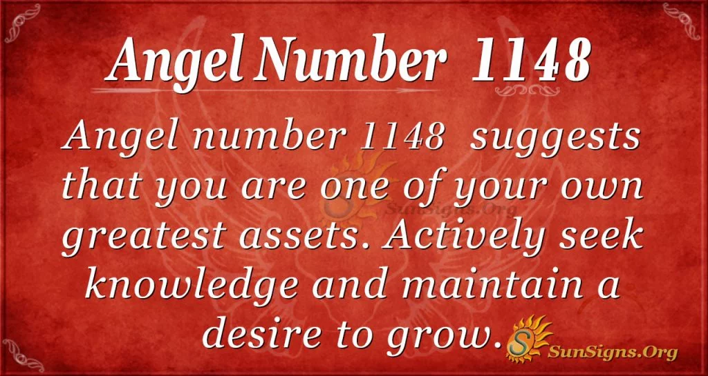 Número de ángel 1148
