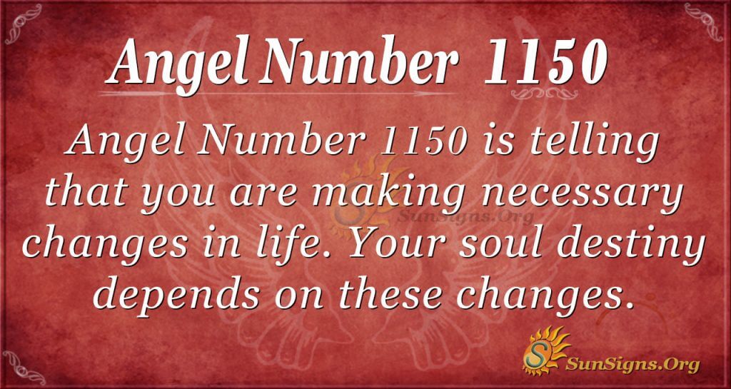 angel number 1150