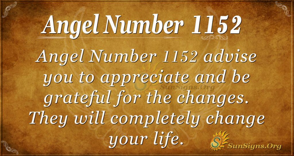 angel number 1152