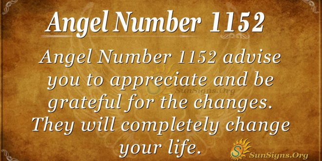 angel number 1152