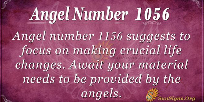 angel number 1156