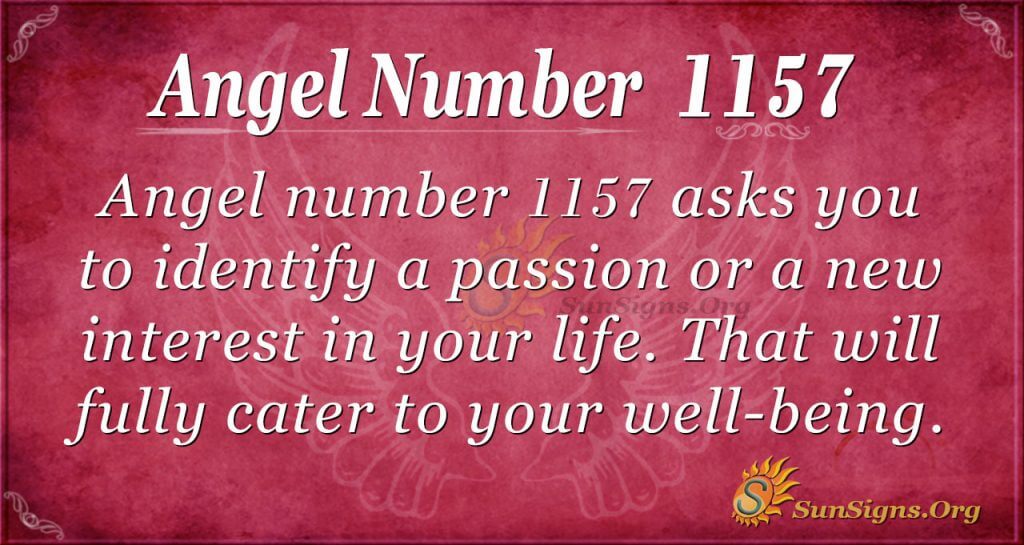 angel number 1157