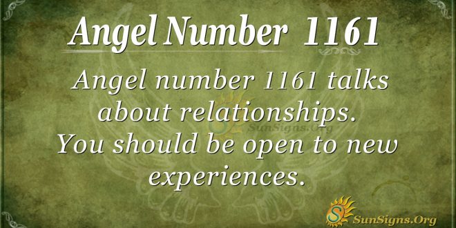 angel number 1161