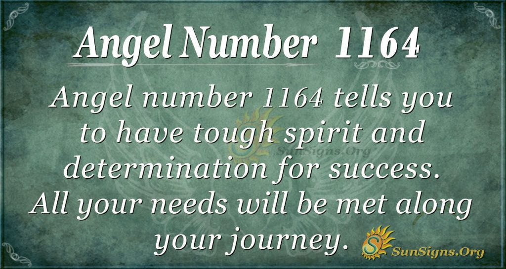 angel number 1164