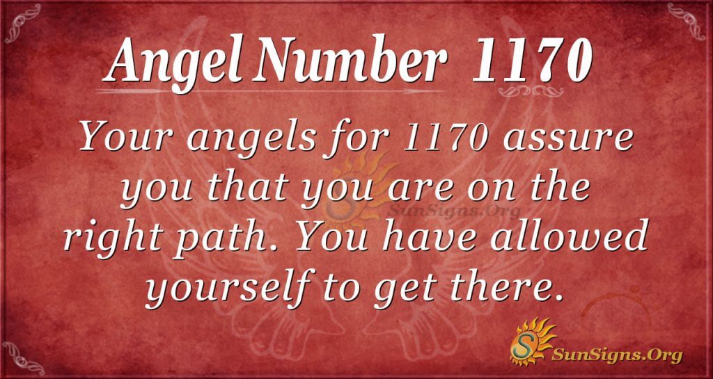 angel number 1170