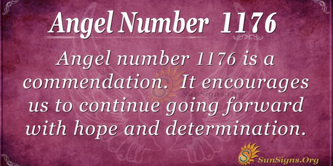 angel number 1176