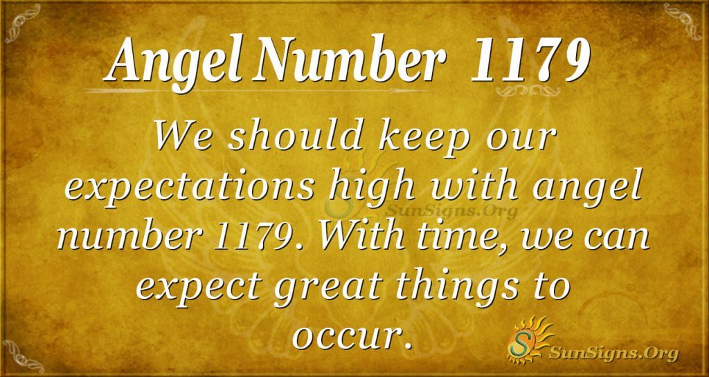 angel number 1179