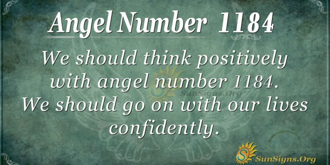 angel number 1184