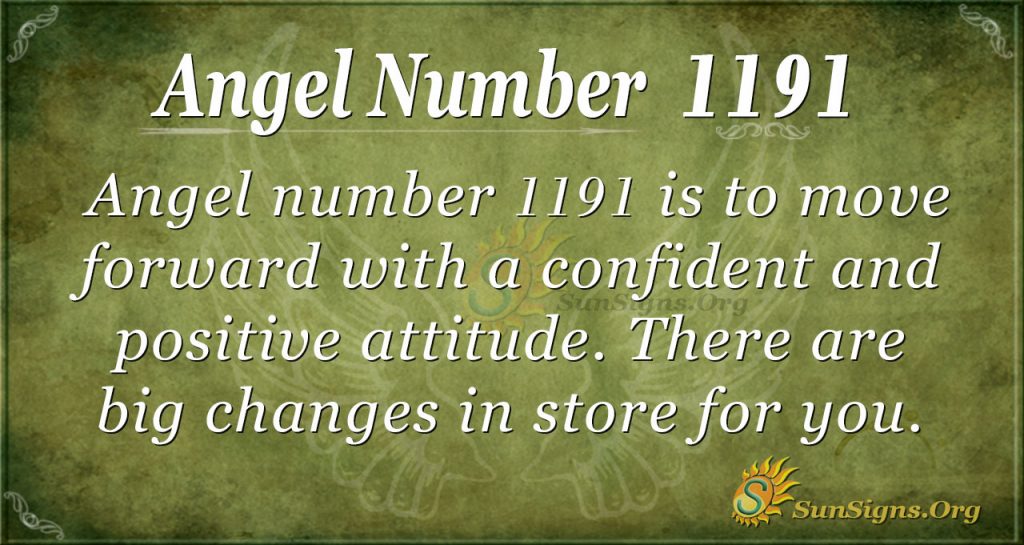 angel number 1191