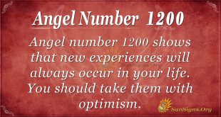 angel number 1200