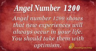 angel number 1200