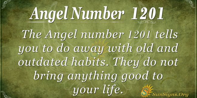 angel number 1201