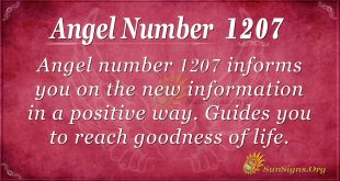 angel number 1207