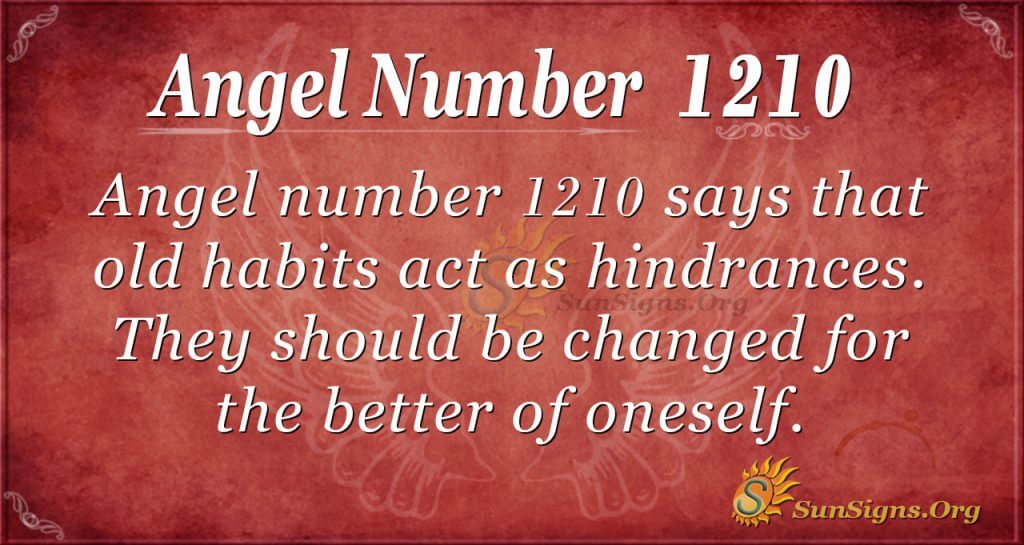 angel number 1210