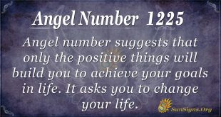 angel number 1225