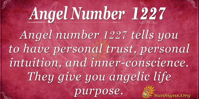angel number 1227