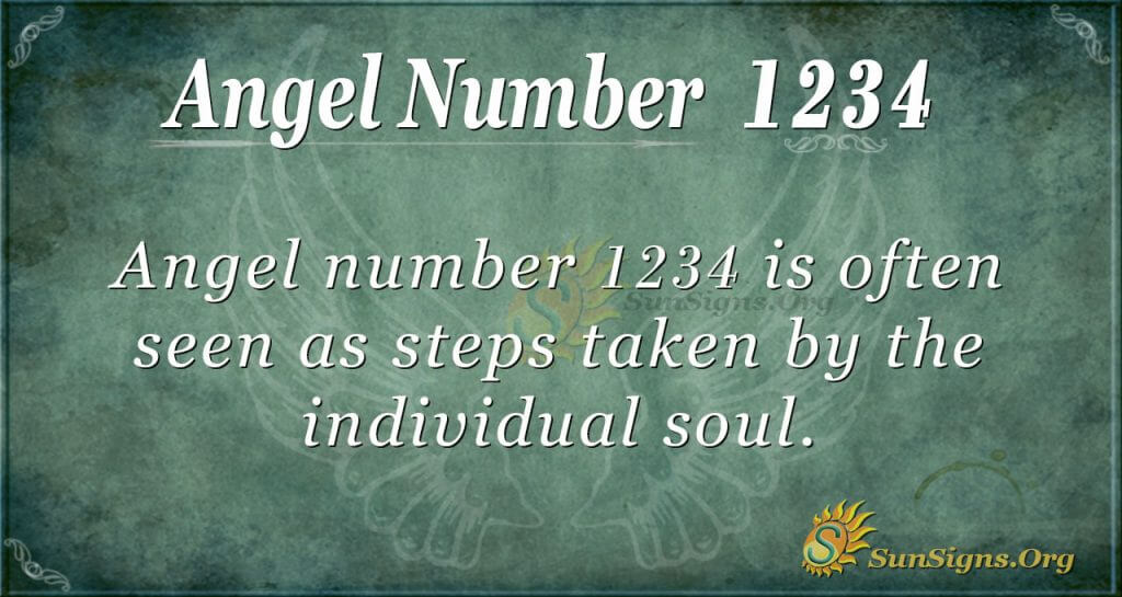 Angel Number 1234 Meaning - Keep Your Life Simple - SunSigns.Org
