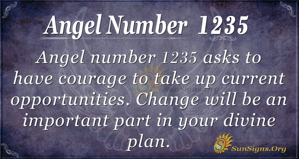 angel number 1235