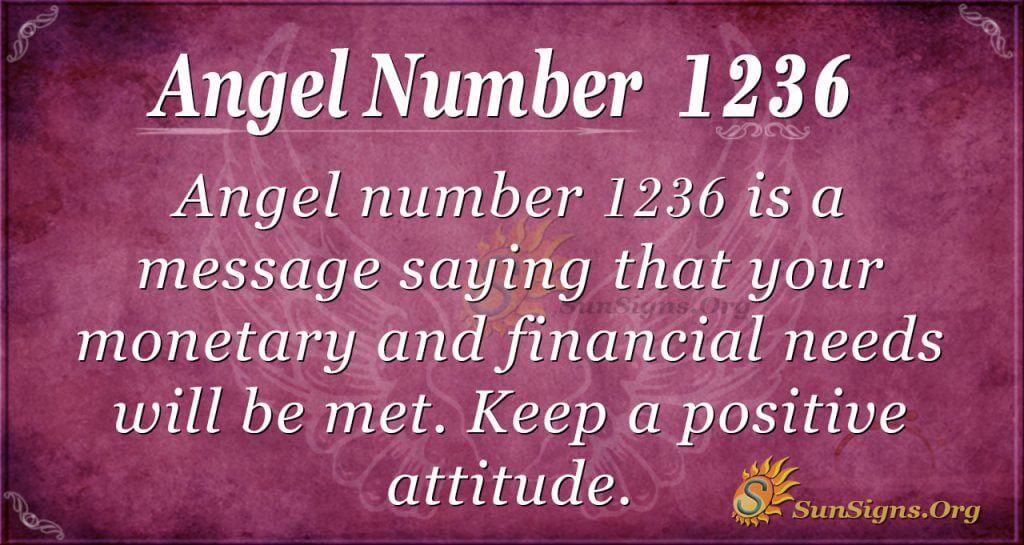 angel number 1236