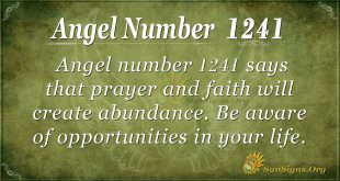 angel number 1241