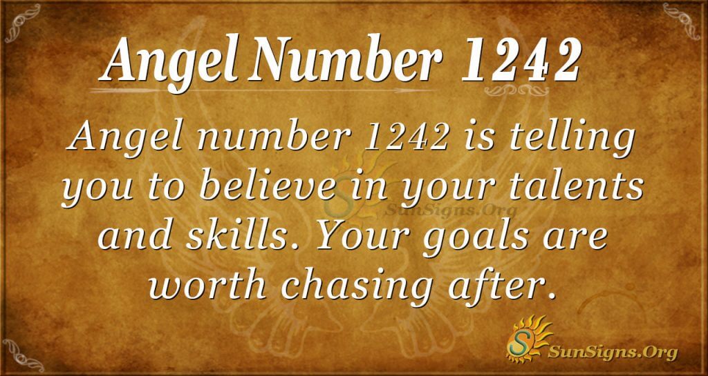 angel number 1242
