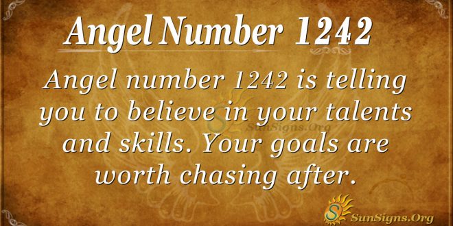 angel number 1242