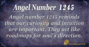 angel number 1245