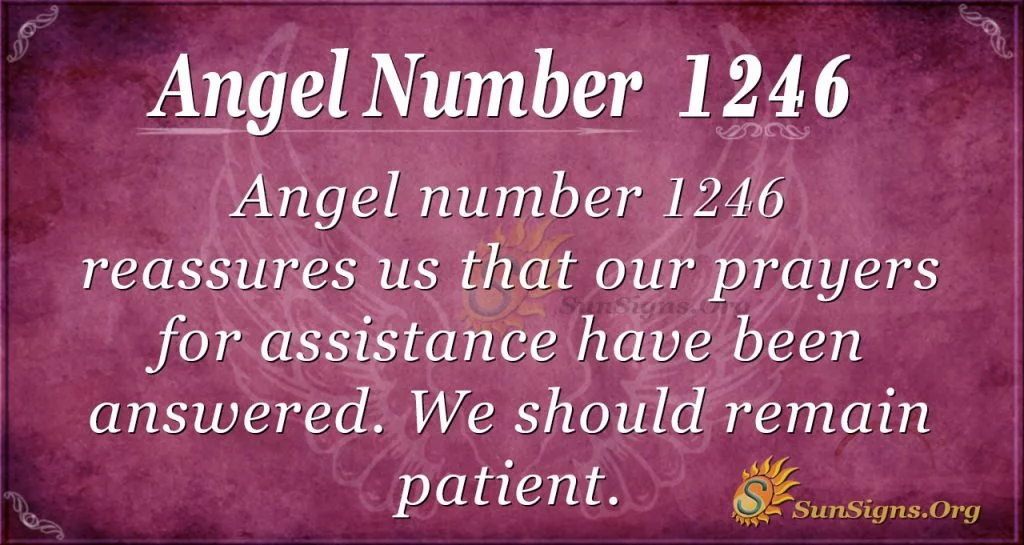 angel number 1246