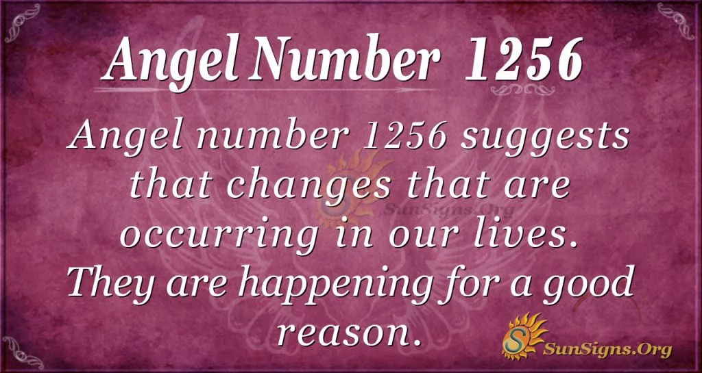 Número de ángel 1256