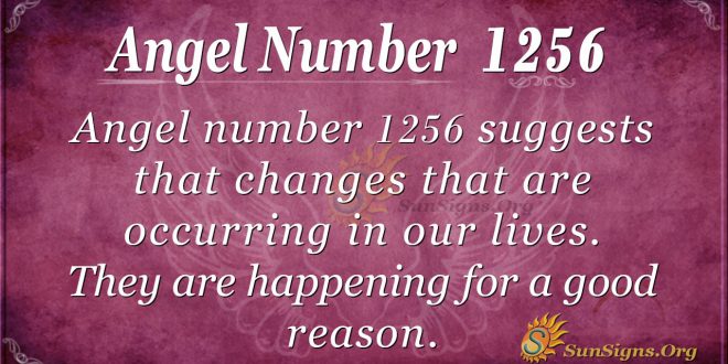angel number 1256