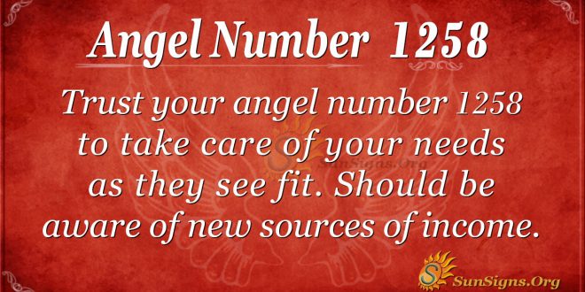 angel number 1258