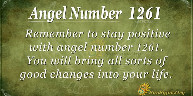 angel number 1261
