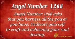 angel number 1268