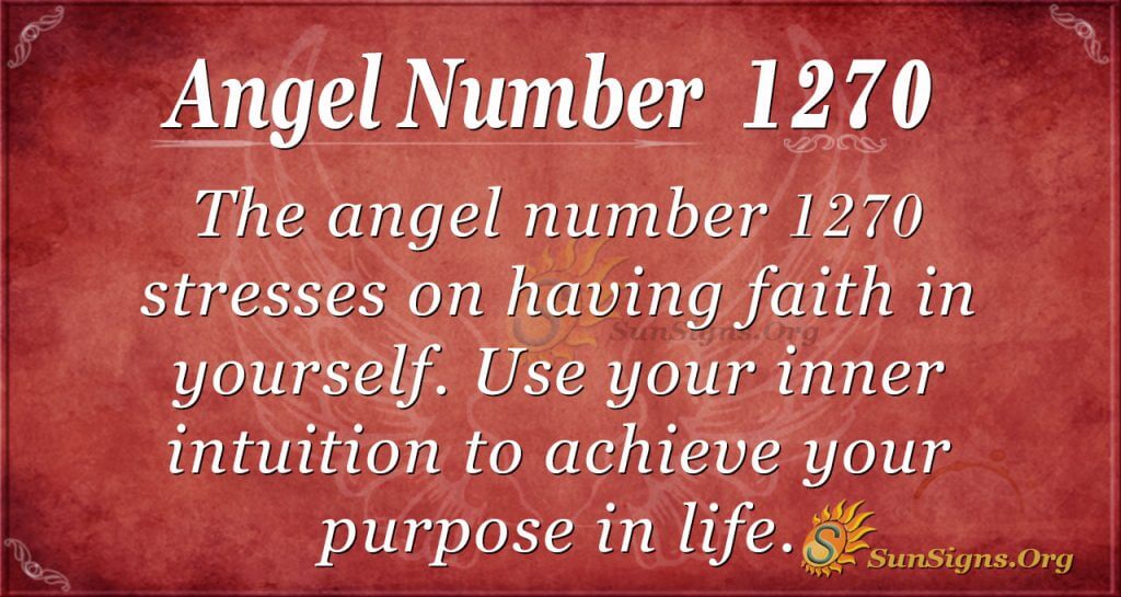 angel number 1270