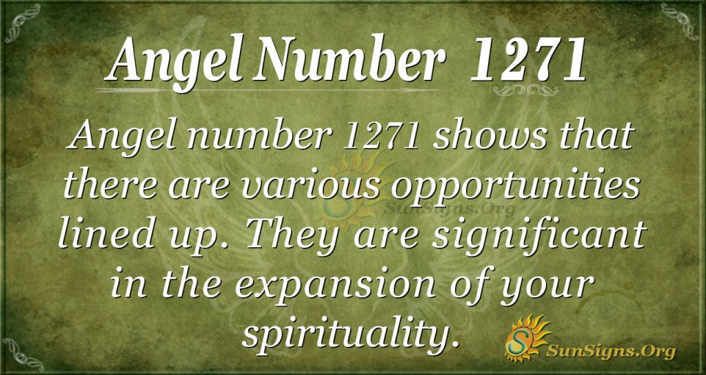 angel number 1271