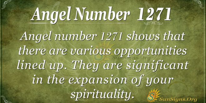 angel number 1271