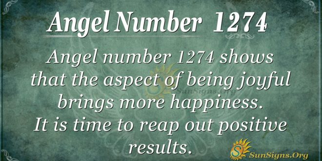 angel number 1274