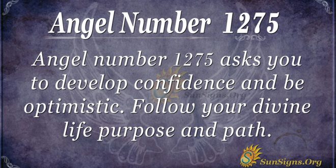 angel number 1275