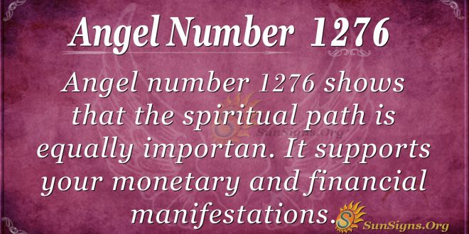 angel number 1276