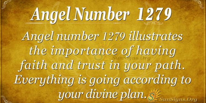angel number 1279