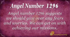 Angel Number 1296 Meaning Embrace Divine Guide SunSigns Org