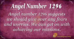 angel number 1296