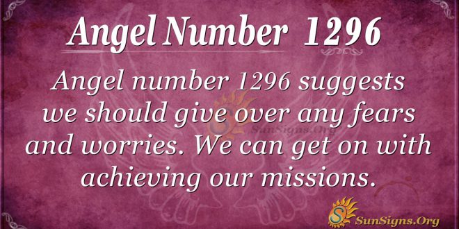 angel number 1296