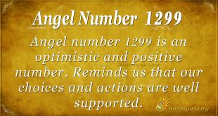 angel number 1299