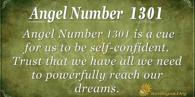 angel numer 1301