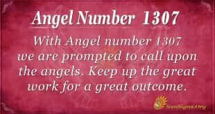 Angel number 1307