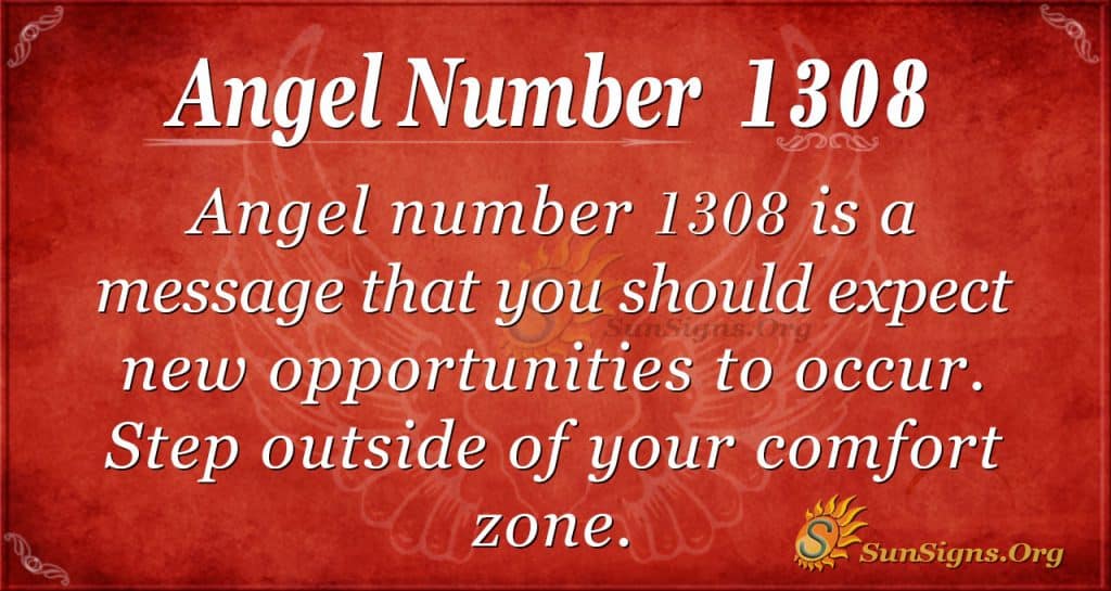 Angel number 1308