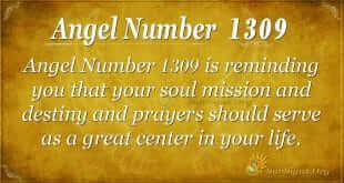 Angel number1309