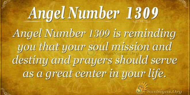 Angel number1309