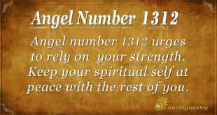 Angel Number 1312